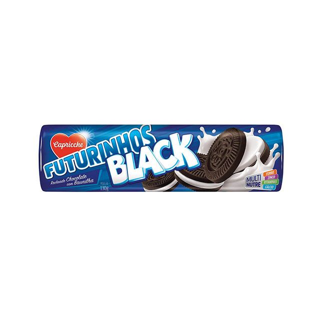 Biscoito Recheado Futurinhos Black